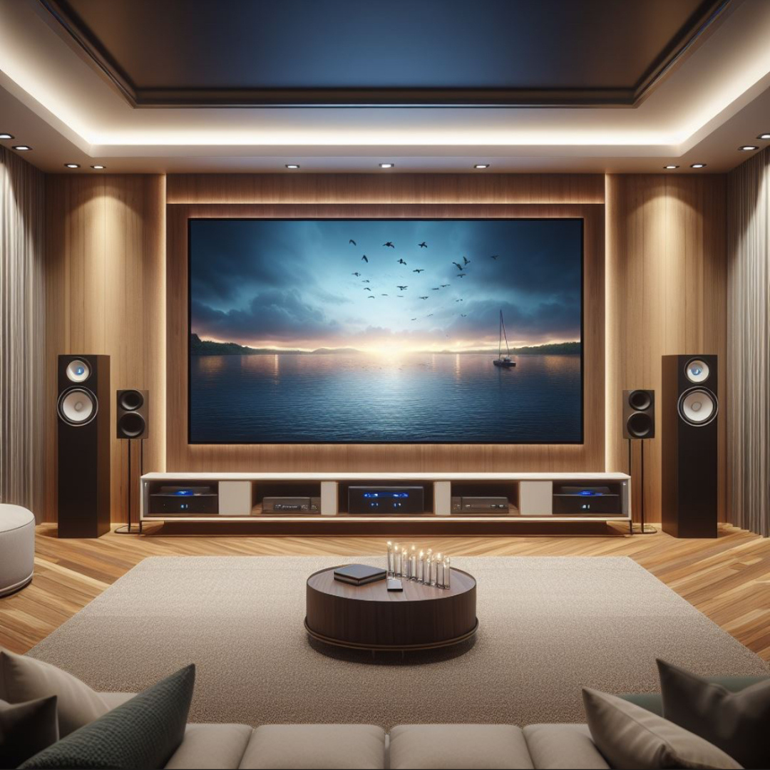 Pinpoint Media All-In-One Home Theater LED
